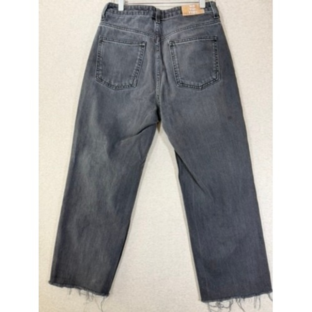 We The Free Pacifica High Rise Slim Straight Leg Jeans Women 28 Black Excellent - Picture 7 of 8